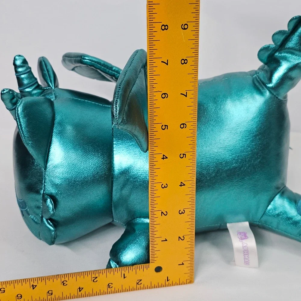 Aphmau Metallic Teal‎ Dragon Plush 8